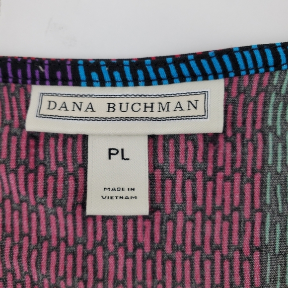 Dana Buchman sleeveless v neck jersey top size PL - Picture 3 of 7